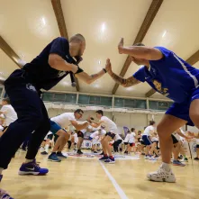 Trening z gwiazdami sportu