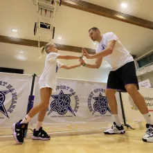 Trening z gwiazdami sportu