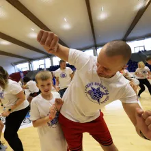 Trening z gwiazdami sportu