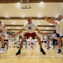 Trening z gwiazdami sportu