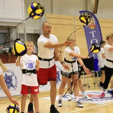Trening z gwiazdami sportu