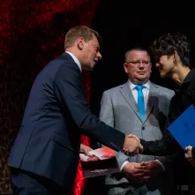 Ceremonia rozdania nagród 6. Międzynarodowego Konkursu Skrzypcowego im. Karola Lipińskiego