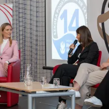 Dziennikarka Polsatu Sport Aleksandra Szutenberg w rozmowie z mistrzyniami