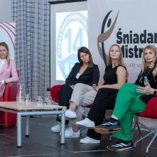 „Sport jest kobietą – Śniadanie Mistrzyń” - spotkanie w sali gimnastycznej SP14