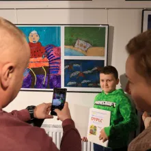 Uroczyste otwarcie wystawy pokonkursowej "Zawsze zielono, zawsze niebiesko"