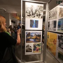 Uroczyste otwarcie wystawy pokonkursowej "Zawsze zielono, zawsze niebiesko"
