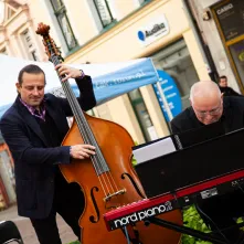 Koncert pianisty Bogdana Hołowni oraz kontrabasisty Pawła Pańty, 12.10.2024 r.
