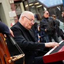 Koncert pianisty Bogdana Hołowni oraz kontrabasisty Pawła Pańty, 12.10.2024 r.