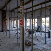 Budowa szkoły podstawowej przy ul. Grasera - stan prac na 4.11.2024 r.