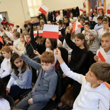 Spotkanie z toruńskim kombatantami w SP 14 w Toruniu, fot. Sławomir Kowalski