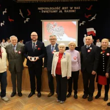 Spotkanie z toruńskim kombatantami w SP 14 w Toruniu, fot. Sławomir Kowalski