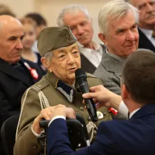 Spotkanie z toruńskim kombatantami w SP 14 w Toruniu, fot. Sławomir Kowalski