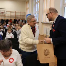 Spotkanie z toruńskim kombatantami w SP 14 w Toruniu, fot. Sławomir Kowalski