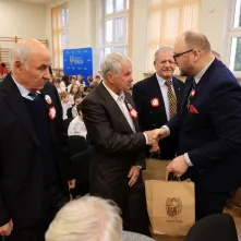 Spotkanie z toruńskim kombatantami w SP 14 w Toruniu, fot. Sławomir Kowalski