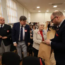 Spotkanie z toruńskim kombatantami w SP 14 w Toruniu, fot. Sławomir Kowalski
