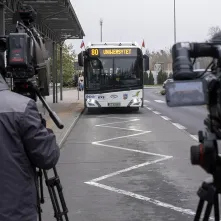 Inauguracja linii autobusowej nr 80, 12.11.2024 r.