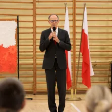 Otwarcie wirtualnej strzelnicy w II LO, 26.11.2024 r.
