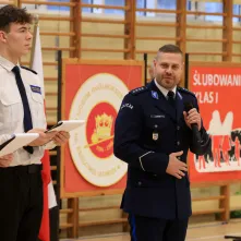 Otwarcie wirtualnej strzelnicy w II LO, 26.11.2024 r.