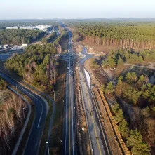 Prace na skrzyżowaniu ulic Grudziądzkiej i Strobanda