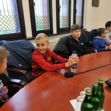 Wizyta uczniów SP32 w Urzędzie Miasta Torunia
