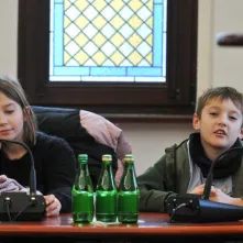 Wizyta uczniów SP32 w Urzędzie Miasta Torunia