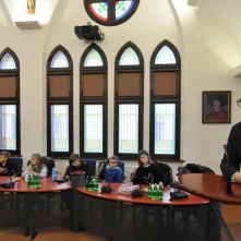 Wizyta uczniów SP32 w Urzędzie Miasta Torunia