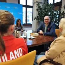 Spotkanie z Gabrielą Wrzeszcz, mistrzynią taekwondo