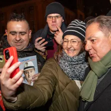 Robert Makłowicz na Toruńskim Jarmarku Bożonarodzeniowym