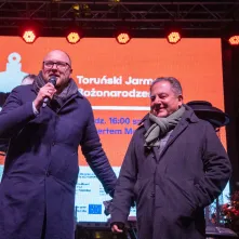 Robert Makłowicz na Toruńskim Jarmarku Bożonarodzeniowym