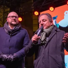 Robert Makłowicz na Toruńskim Jarmarku Bożonarodzeniowym
