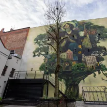 Odsłonięcie muralu "Piecza toruńska", 6.12.2024 r.