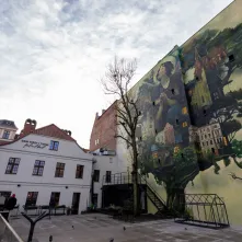 Odsłonięcie muralu "Piecza toruńska", 6.12.2024 r.