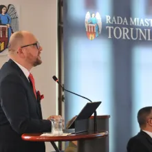 Prezydent Paweł Gulewski podczas sesji budżetowej