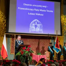 Uroczysta 10. sesja Rady Miasta Torunia
