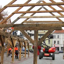 Budowa Szopki Bożonarodzeniowej, 10.12.2024 r.