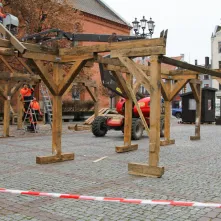 Budowa Szopki Bożonarodzeniowej, 10.12.2024 r.