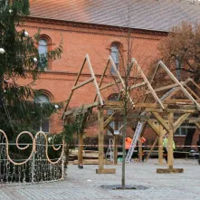 Budowa Szopki Bożonarodzeniowej, 10.12.2024 r.