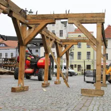 Budowa Szopki Bożonarodzeniowej, 10.12.2024 r.