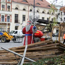 Budowa Szopki Bożonarodzeniowej, 10.12.2024 r.