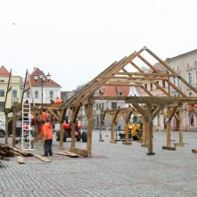 Budowa Szopki Bożonarodzeniowej, 10.12.2024 r.