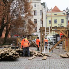 Budowa Szopki Bożonarodzeniowej, 10.12.2024 r.