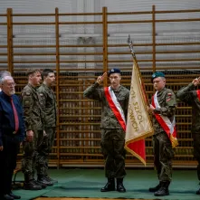 Otwarcie strzelnicy pneumatycznej w Zespole Szkół Samochodowych