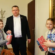 Wolontariusze WOŚP w UMT, 23.01.2025 r.