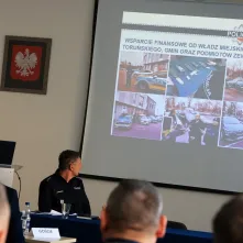 Odprawa roczna Komendy Miejskiej Policji w Toruniu 2025