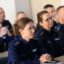 Odprawa roczna Komendy Miejskiej Policji w Toruniu 2025