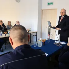 Odprawa roczna Komendy Miejskiej Policji w Toruniu 2025