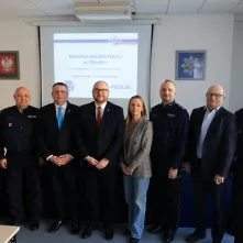 Odprawa roczna Komendy Miejskiej Policji w Toruniu 2025