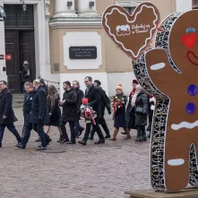 Kwiaty w 552. rocznicę urodzin Kopernika