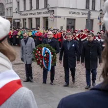 Kwiaty w 552. rocznicę urodzin Kopernika