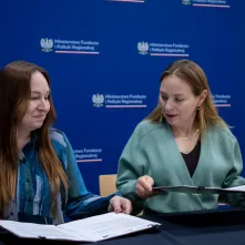 Podpisanie umowy na realizację projektu "Wygrana rodzina"